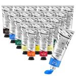 Paul Rubens Oil Paint, 20 Colors*50ml LargeTubes, Professional Oil Colors with High Saturation, Creamy Texture and Consistency,Art Supplies for Artists, Students, Beginners-B Set