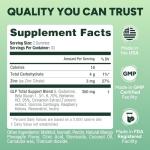 GLP-1 Support Gummies for Craving & Appetite Control (Sugar-Free) With Berberine HCL, Cinnamon, Turmeric & Garcinia - Digestion & De-Bloating Supplement for Women & Men, Carb Blocker, Vegan, Keto