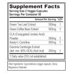 EVL Weight Loss Support Pills - Premium Multipurpose Appetite Metabolism and Fat Loss Support for Men and Women - LeanMode with Green Coffee Bean Extract CLA and Garcinia Cambogia - 50 Servings