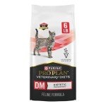 Purina Pro Plan Veterinary Diets DM Dietetic Management Feline Formula Dry Cat Food - 6 lb. Bag