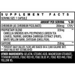 Stacker 3 Metabolizing Fat Burner with Chitosan, Capsules, 100Count Bottle