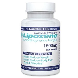 Lipozene MEGA Bottle - 120 Capsules, Making it Our Largest Size Available - Appetite Suppressant