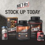 MET-Rx Big 100 Protein Bar, Meal Replacement, 30G Protein, Gluten Free, Crispy Apple Pie, 3.52 oz. ea, 8 Count (Packaging May Vary)