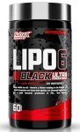 Nutrex Research Lipo-6 Black Ultra Concentrate | Thermogenic Energizing Fat Burner Supplement, Increase Weight Loss, Energy & Intense Focus |Capsule, 60Count