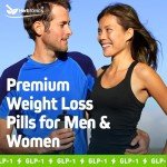 Herbtonics GLP-1 Weight Loss Supplement - Appetite Suppressant Apple Cider Vinegar Capsules - Weight Loss Pills for Women & Men - Fat Burner & Metabolism Support | 120 Keto ACV Capsules