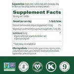 MegaFood Calcium Magnesium Supplement - with fermented Magnesium Glycinate - Supports Bone Health & Heart Health - Calcium & Magnesium Supplement for Men & Women - Non-GMO - 90 Tabs (30 Servings)