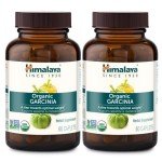 Himalaya Organic Garcinia Cambogia Herbal Supplement, Appetite Control, Lipid Metabolism, Weight Support, USDA Organic, Non-GMO, Vegan, 600 mg, 60 Plant-Based Caplets, 2 Pack
