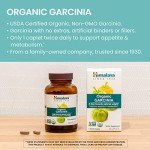 Himalaya Organic Garcinia Cambogia Herbal Supplement, Appetite Control, Lipid Metabolism, Weight Support, USDA Organic, Non-GMO, Vegan, 600 mg, 60 Plant-Based Caplets, 2 Pack