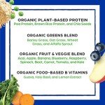 Orgain Organic Meal, Vegan Meal Replacement Protein Powder, Creamy Chocolate Fudge - 20g Plant Based Protein, 7g Prebiotic Fiber, Fruits, Vegetables & Greens, Gluten Free, Shakes & Smoothies, 2.01lb
