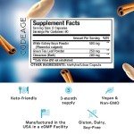Codeage Keto Carb, White Kidney Bean, Green Tea & Cinnamon Bark Supplement, Triple Action Keto Cheat Vegan Pills, Ketogenic, Low Carb Diet Sugar, 3 Months Supply, Non-GMO, Gluten-Free, 180 Capsules