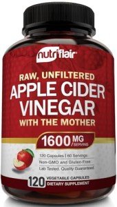 Apple Cider Vinegar Capsules with The Mother - 120 Vegan ACV Pills - Best Supplement for Healthy Weight Loss, Diet, Keto, Digestion, Detox, Immune - Powerful Cleanser & Appetite Suppressant Non-GMO