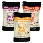 Real Fermented & Probiotic Sauerkraut for Gut Health - TOP KRAUT BUNDLE (3 PACK) by Olive My Pickle