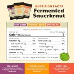 Real Fermented & Probiotic Sauerkraut for Gut Health - TOP KRAUT BUNDLE (3 PACK) by Olive My Pickle