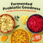 Real Fermented & Probiotic Sauerkraut for Gut Health - TOP KRAUT BUNDLE (3 PACK) by Olive My Pickle