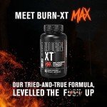 Jacked Factory Burn-XT Max - High-Performance Thermogenic Fat Burner & Appetite Suppressant for Weight Loss w/PurCaf Organic Caffeine, MitoBurn, Green Tea, Acetyl L Carnitine & More - 90 Capsules