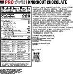Muscle Milk Pro Advanced Nutrition Protein Shake, Knockout Chocolate, 14 Fl Oz Bottle, 12 Pack, 40g Protein, 1g Sugar, 16 Vitamins & Minerals, 6g Fiber, Workout Recovery, Packaging May Vary