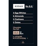 RXBAR Protein Bars, Protein Snack, Snack Bars, Chocolate Sea Salt, 22oz Box (12 Bars)