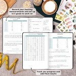 Clever Fox Food Journal Premium – Daily Meal Tracking Log with Calorie Tracker – Nutrition, Diet & Weight Loss Diary for Women & Men – Suitable for Bariatric Meal Tracking – A5 Size (Black)