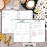 Clever Fox Food Journal Premium – Daily Meal Tracking Log with Calorie Tracker – Nutrition, Diet & Weight Loss Diary for Women & Men – Suitable for Bariatric Meal Tracking – A5 Size (Black)