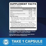 Night Time Fat Burner for Weight Loss Support & Sleep Aid | Appetite Suppressant, Carb Blocker, Overnight Metabolism Booster for Stomach Fat Burner & Night Shred with Melatonin | Non-GMO, Vegan 60ct