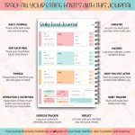 My 90 Day Food Journal: Daily Food Journal, 90 Day Meal Tracker & Planner, Fitness Diet Wellness Planner, Habit Tracker, Weight Loss Tracker, Nutrition Log, Daily Food Diary - A5 Colorful Sky