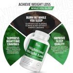 DR. Vitamin Nighttime Fat Burner Supplements - Appetite Suppressants for Weight Loss - Night-Time Fat Burner for Women and Men Supporting Sleep & Relaxation - Metabolism Booster Weight Loss Pills - 30