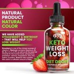 Keto Weight Loss Diet Drops, Natural Appetite Suppressant, Fat Burner for Women and Men with Apple Cider, Green Coffee Bean Extract, Cinnamon, Cayenne Pepper Metabolism Booster