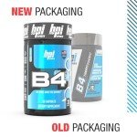 BPI Sports B4 – Extra-Strength Fat Burner – Keto-Friendly – Appetite Suppressant – Caffeine, Niacin, Quercetin, Yohimbine – 30 Servings – 710mg