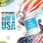 Fat Burner Raspberry Ketones with Green Tea & African Mango – Supports Weight Loss & Metabolism, Non-GMO, All-Natural Formula, 30 Capsules