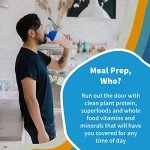 Garden of Life Meal Replacement Shakes, Vegan Protein Powder, Raw Organic Protein Powder, Vanilla Protein Powder with Plant Based Pea Protein, Sprouts, Greens, Probiotics, Dairy Free 14 Servings