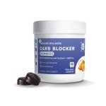 Ananda Wellness Carb Blocker Gummy with White Mulberry Leaf Extract and Saffron, Supports Balanced Appetite, Mealtime Supplement, Orange Flavor - 30 Count