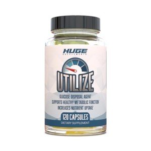 Utilize Glucose Disposal Agent (GDA), Carb Blocker & Nutrient Partitioner, Support Healthy Metabolic Function with 1.5g Berberine, 500mg Bitter Melon, 125mg Cinnamon & More (120 Capsules)