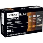 RXBAR Protein Bars, Protein Snack, Snack Bars, Variety Pack, 18.3oz Box (10 Bars)