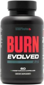 Sculpt Nation by V Shred Burn Thermogenic Fat Burner for Men & Women - Daytime Fat Burner Metabolism Booster - Premium Capsimax Cayenne Pepper, Chromax, Patented Ingredients - 60 Natural Veggie Pills