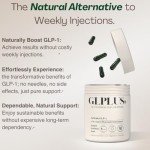 GLP-1 Supplement for Women and Men | Hunger & Metabolism Support - Expert Formulated to Support GLP1 Naturally | Probiotic and Prebiotic (60 Capsules)