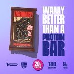 Legendary Foods 20g Protein Pastry - Low Carb Meal Replacement Bar - Low Glycemic, Gluten Free Protien Snacks - Healthy Keto Snack Box, 10x Zero Sugar Energy Bars - Bariatric Diabetic Friendly