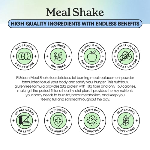 Fit & Lean Meal Shake: Fat-Burning with Protein