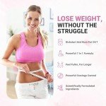Crave Less: Secrets | NEW FORMULA Max Strength Appetite Suppressant Weight Loss Pills for Women | Belly Fat Burner, Carb Blocker, Energy Booster | 7 Ultra Ingredients for Fast Results - 60 Capsules