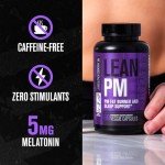 Jacked Factory Burn XT Thermogenic Fat Burner & Lean PM Nighttime Weight Loss Supplement for Men & Women 60 Veggie Diet Pills