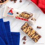 Atkins Chocolate Chip Granola Protein Meal Bar, High Fiber, 17g Protein, 1g Sugar, 3g Net Carbs, Meal Replacement, Keto Friendly, 12 Count