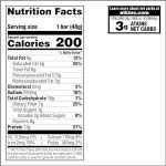 Atkins Chocolate Chip Granola Protein Meal Bar, High Fiber, 17g Protein, 1g Sugar, 3g Net Carbs, Meal Replacement, Keto Friendly, 12 Count