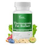 Dr Vitamins Thermogenic Fat Burner for Women and Men - Appetite Suppressant for Weight Loss - Includes Green Tea Extracts for Bloat Relief - Metabolism Booster - 30 Weight Loss Pills