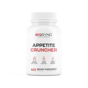 Appetite Cruncher - Weight Loss Pills for Women & Fat Burner for Men to Boost Metabolism, Appetite Suppressant, Carb Blocker | 5 Research Backed Ingredients for Weight Loss - 60 Diet Pills for Adults
