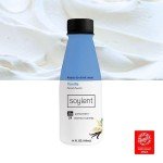 Soylent Vanilla Meal Replacement Shake, Ready-to-Drink Plant Based Protein Drink, Contains 20g Complete Vegan Protein and 1g Sugar, 14oz, 12 Pack