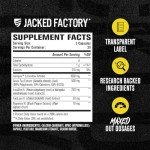 Jacked Factory Lean-XT Max - High-Performance Stim-Free Fat Burner with Carnipure, Green Tea Extract, InnoSlim, & ForsLean for Increased Metabolism, Weight Loss, & Appetite Suppression - 90 Count