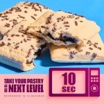 Legendary Foods 20g Protein Pastry - Low Carb Meal Replacement Bar - Low Glycemic, Gluten Free Protien Snacks - Healthy Keto Snack Box, 10x Zero Sugar Energy Bars - Bariatric Diabetic Friendly
