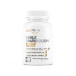 Male Rapid Burn PRO | NEW Fat Burner for Men Weight Loss Pills | Appetite Suppressant, Carb Blocker, Energy Booster | 6 Ultra Dosed Powerful Ingredients | Safe 3rd Party Tested - 60 Capsules