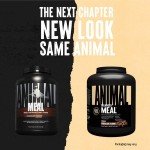 Animal Meal - Protein Shake with Whole Food Ingredients, Aids in Muscle Recovery, with Egg White, Beef & Pea Protein Blend, Chocolate Flavor, 5 lbs