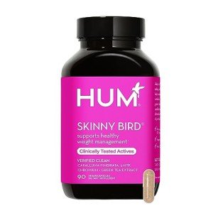 HUM Skinny Bird - Appetite Suppressor for Women with Caralluma, Chromium, 5 HTP + Green Tea Extract (90 Capsules)