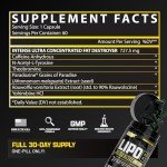 Nutrex Research Lipo6 Black Intense Ultra Concentrate Thermogenic Belly Fat Burner for Men and Women | Diet Weight Loss Supplement and Appetite Suppressant | 60 Diet Pills